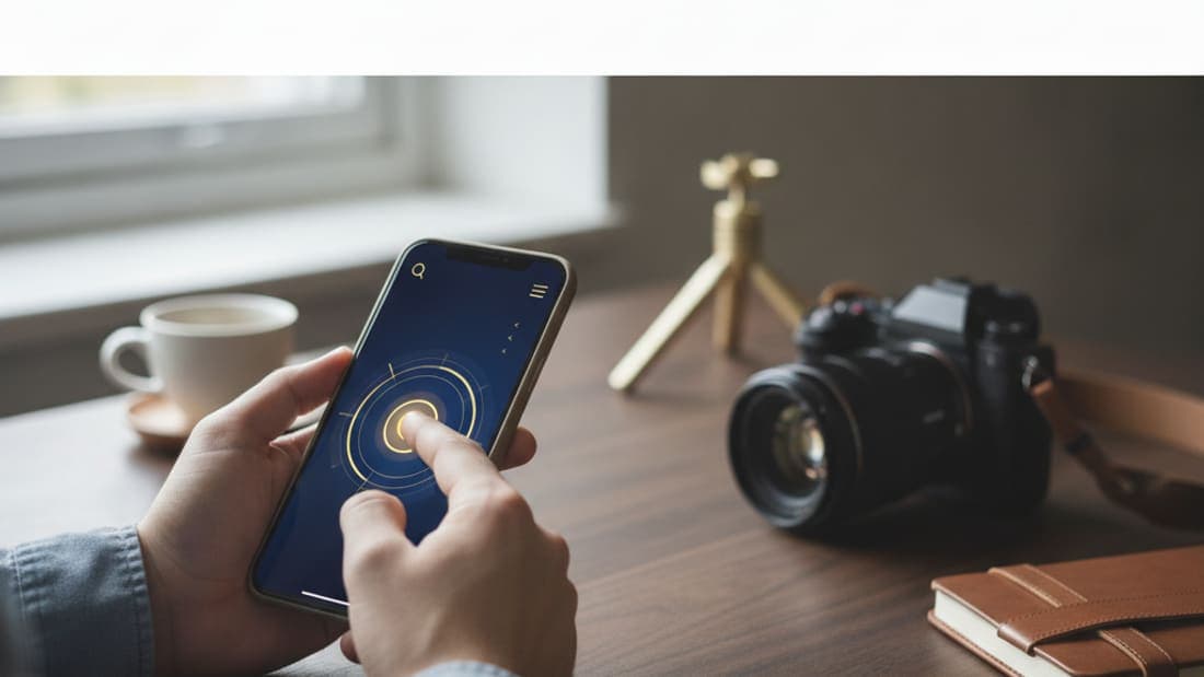 Cliente confirmando o lembrete da sessão fotográfica no celular